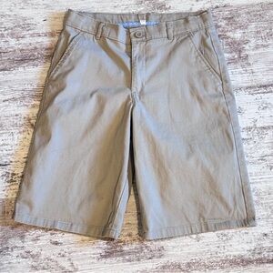 Nautica Boys khaki school uniform‎ shorts size 18 regular